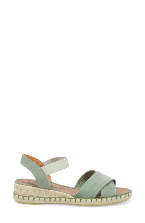 Miz Mooz Vena Espadrille Wedge In Sage