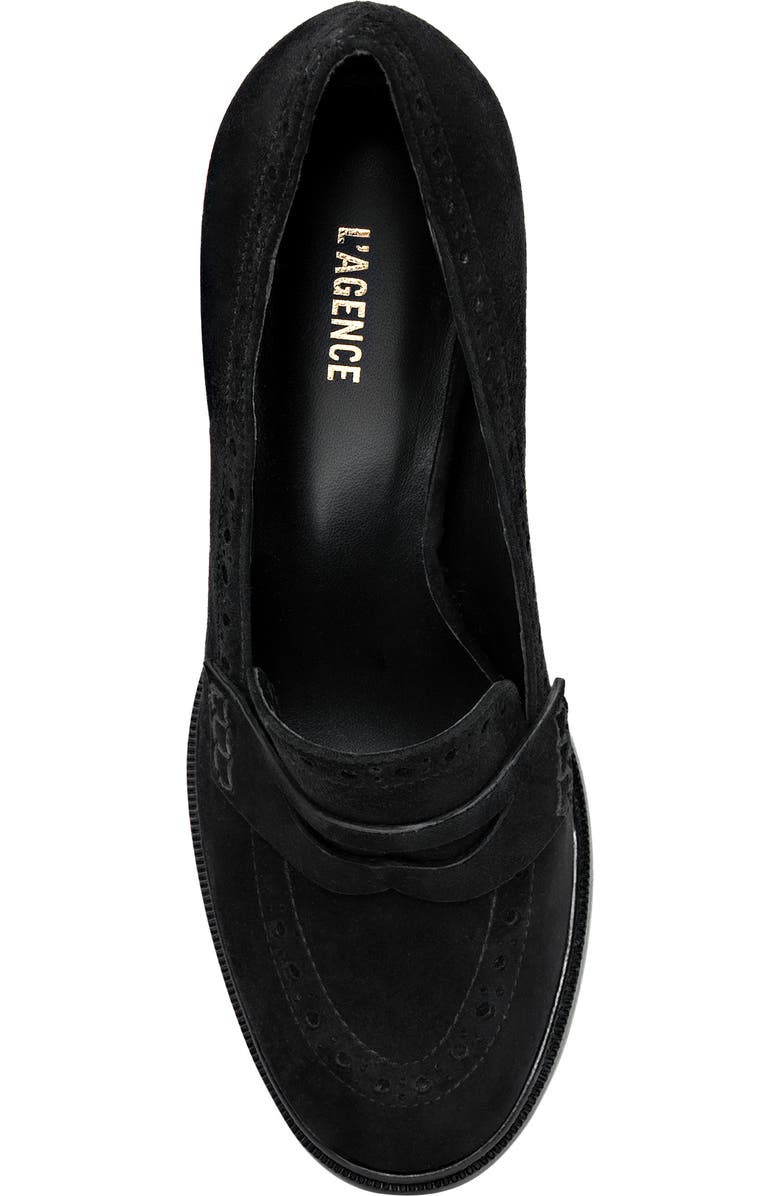 L'AGENCE Bea Penny Loafer Pump, Alternate, color,