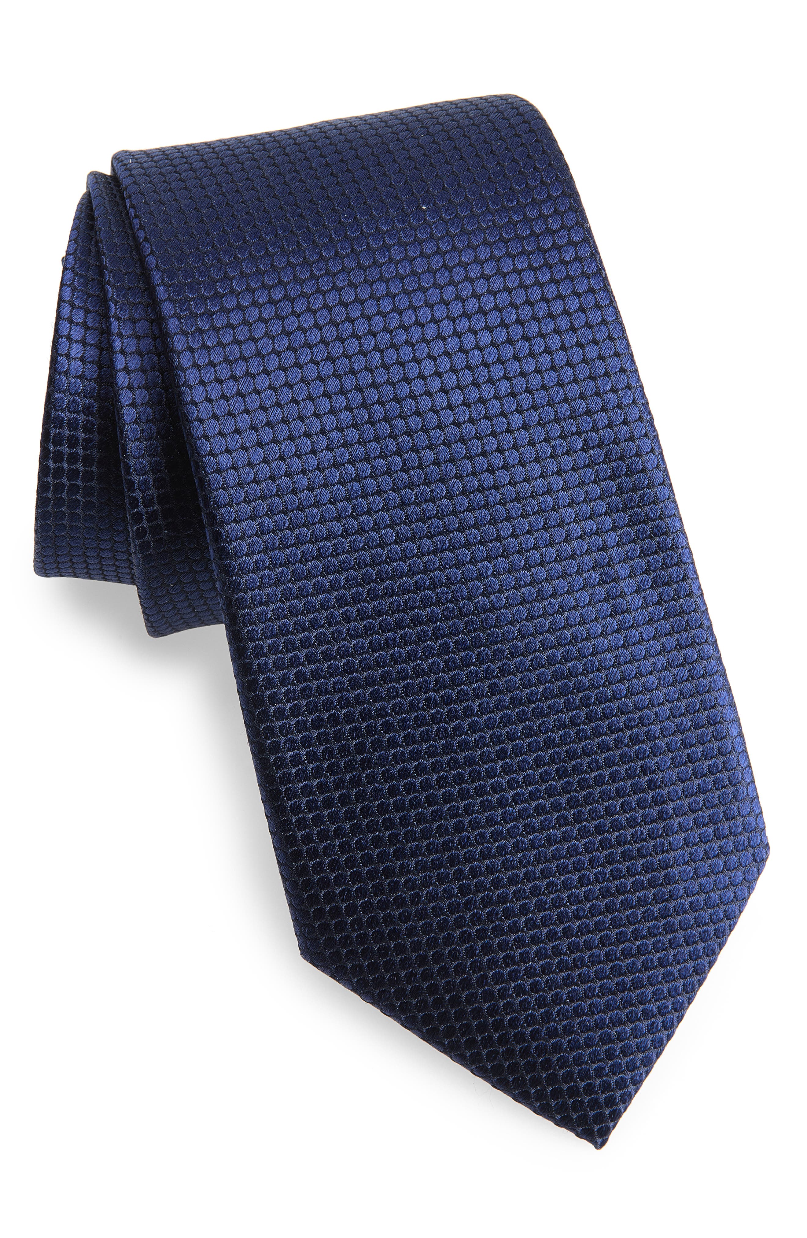 Textured Jacquard Silk Tie