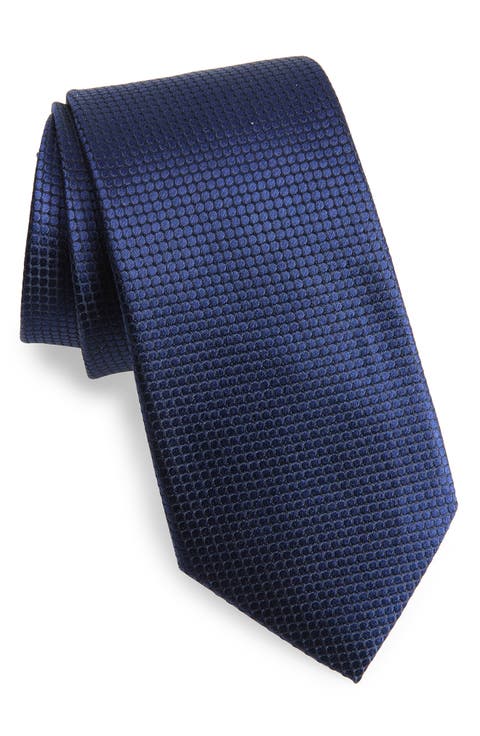Textured Jacquard Silk Tie