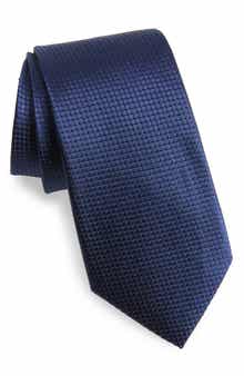 Textured Jacquard Silk Tie