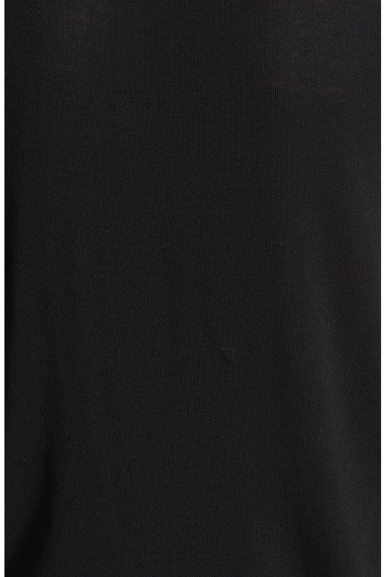 Scoop Neck Jersey Tee, Alternate, color, BLACK