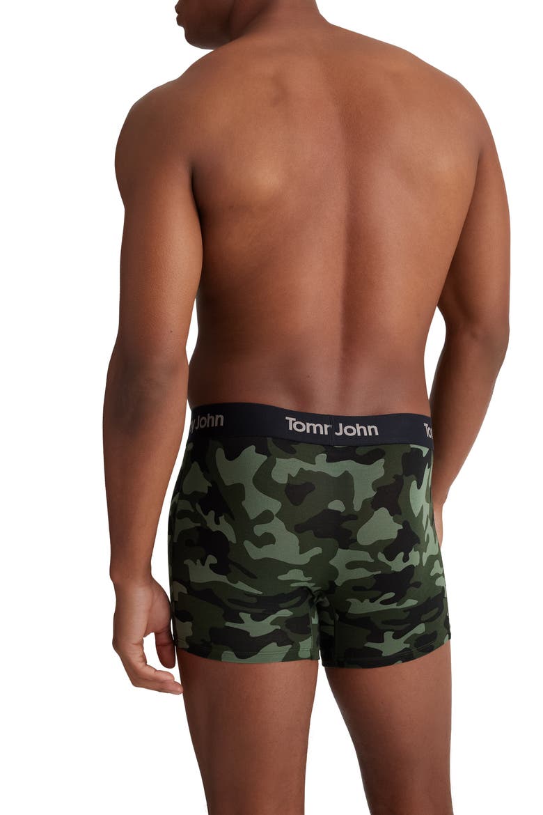Second Skin 4-Inch Boxer Briefs, Alternate, color, DUFFEL BAG CAMO