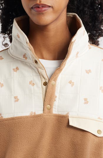 Campy Dreams Fleece Quarter Snap Pullover