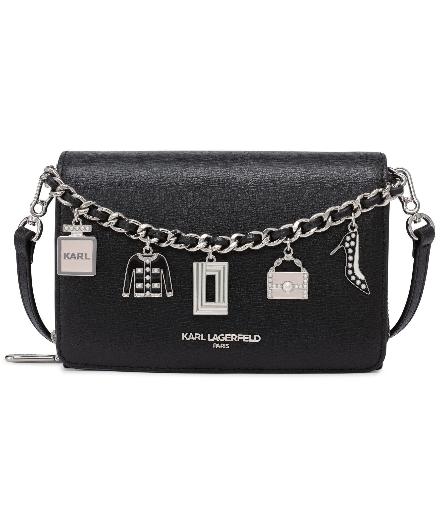 KARL LAGERFELD PARIS Lourdes Crossbody, Main, color, 