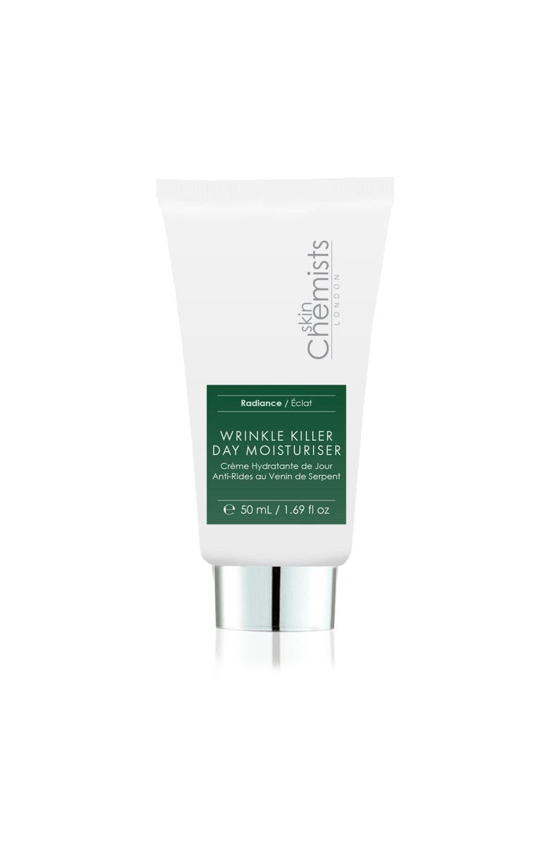 SKINCHEMISTS Wrinkle Killer Anti-Ageing Day Moisturiser 50ml, Main, color, White