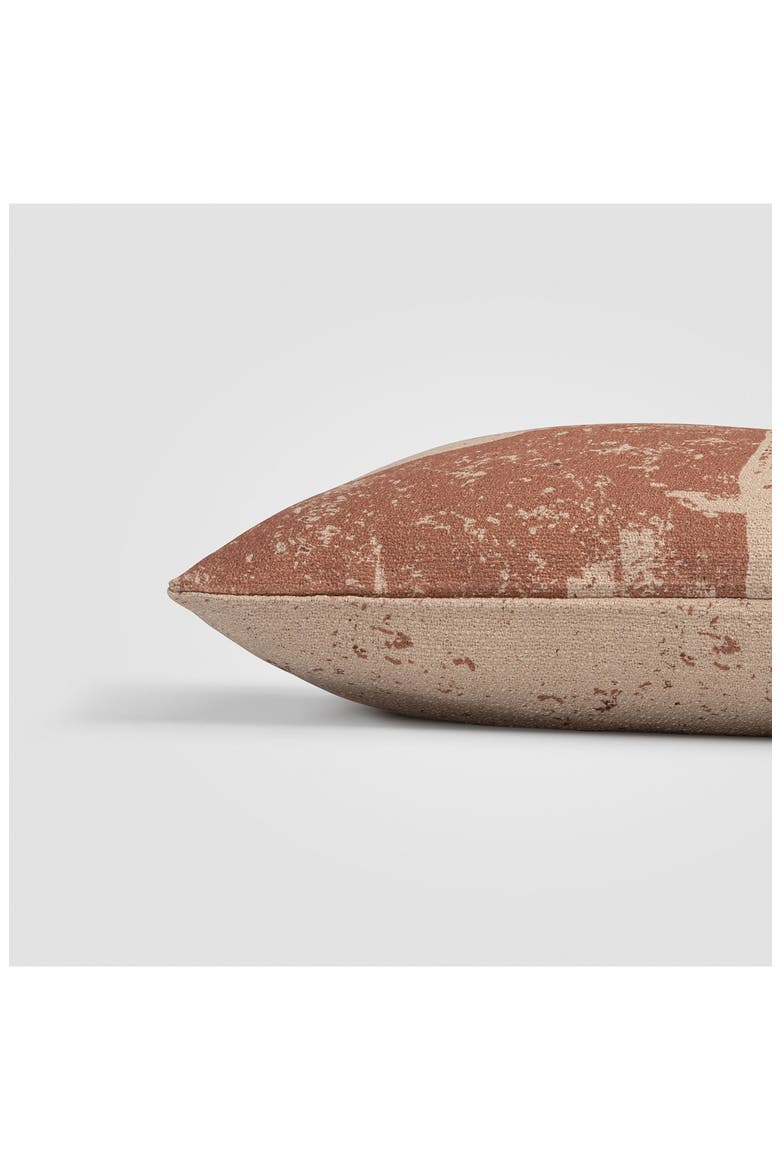 Canyon Layers Accent Pillow, Alternate, color, BROWN