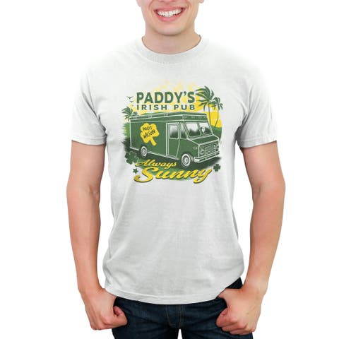 Men's It's Always Sunny in Philadelphia St. Patrick's Day Paddy's Wagon  Graphic T-Shirt
