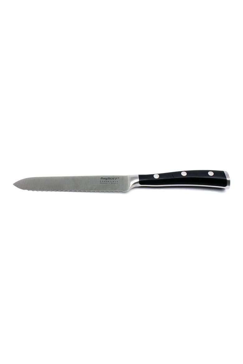 INTERNATIONAL 18-Piece Triple Riveted Cutlery Set, Alternate, color, BLACK