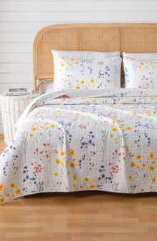Woven & Weft Tiny Floral Quilt & Sham Set
