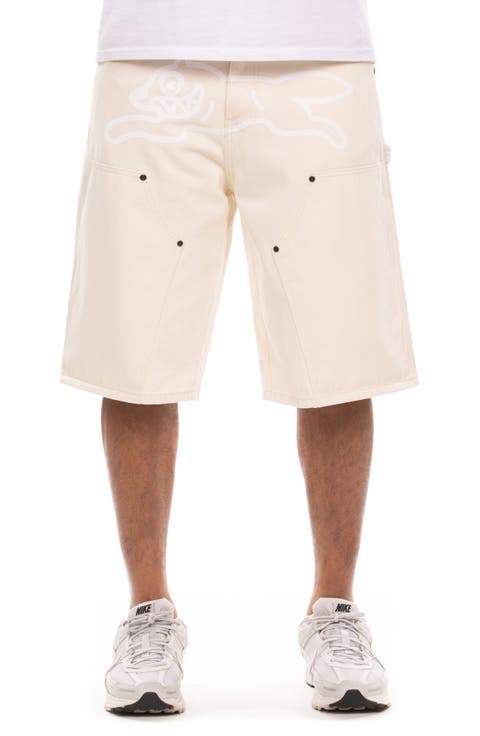 Choco Cotton Twill Carpenter Shorts