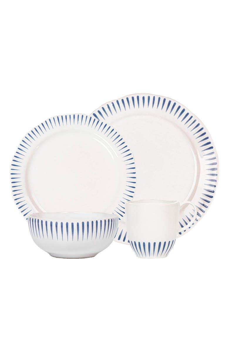 Juliska Sitio 4-Piece Place Setting, Main, color, Delft Blue