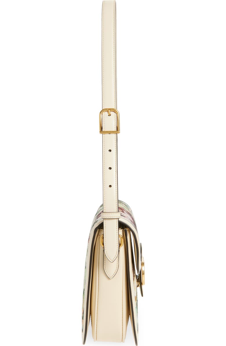 Valentino Garavani 9TO5 Embroidered Jacquard Shoulder Bag, Alternate, color,