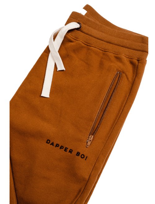 Dapper Boi Camel Db Joggers In Camel