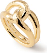 Ana Luisa Violet Loop Statement Ring