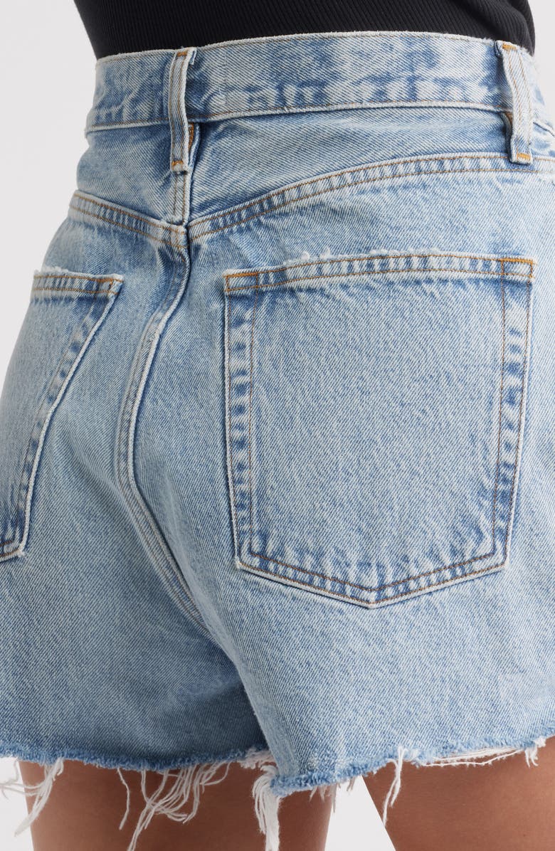 FRAME The Dare High Waist Denim Cutoff Shorts, Alternate, color, Reason