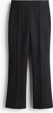 H&M Flared Crease-front Trousers