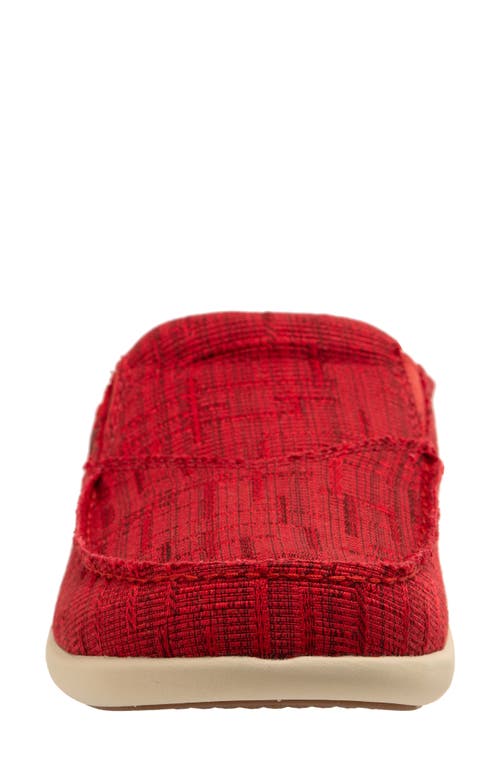 Revitalign Siesta Capri Mule In Red