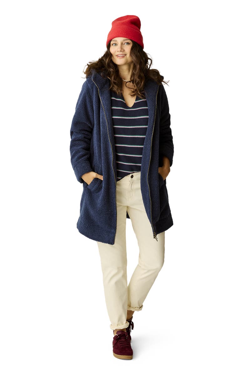 Carve Designs Indy Boucle Jacket, Alternate, color, Navy