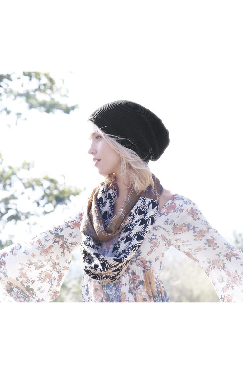Echo 'Seasonless' Slouchy Knit Cap, Alternate, color, 