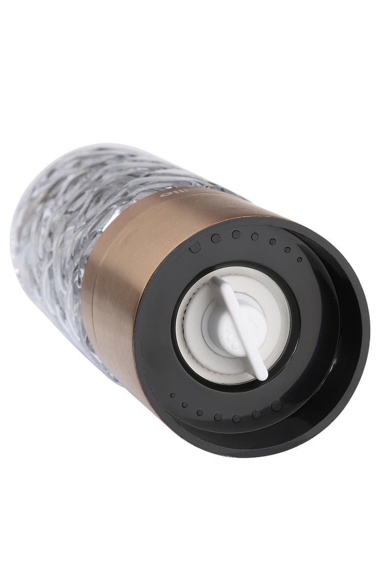 CILIO Cristallo Salt or Pepper Mill 2 Piece Set, Alternate, color, Copper