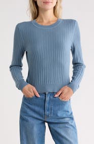 Veronica Beard Cheval Merino Wool Crewneck Sweater