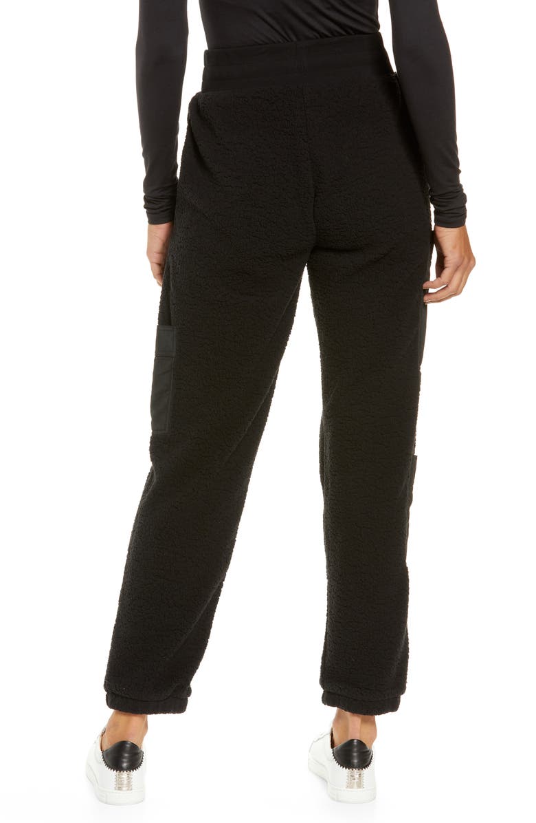 Alo High Waist Fleece Sweatpants, Alternate, color,
