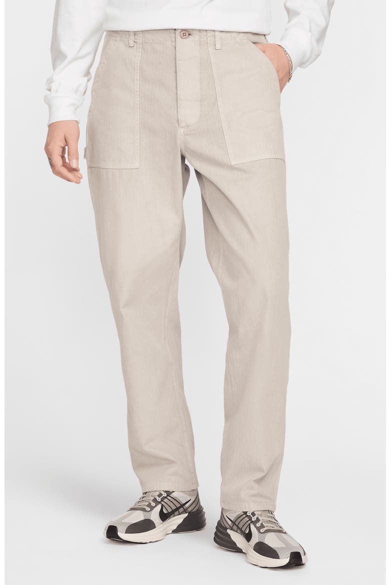 Cotton Fatigue Pants, Main, color, LIGHT IRON ORE