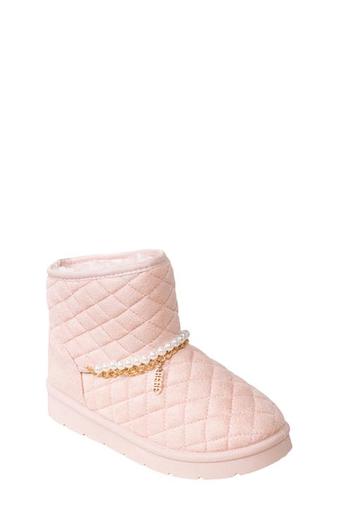 Kids' Quilted Faux Fur Lined Boot