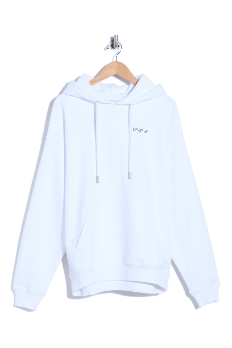 LOGO SKATE HOODIE, Alternate, color, BLACK/WHITE