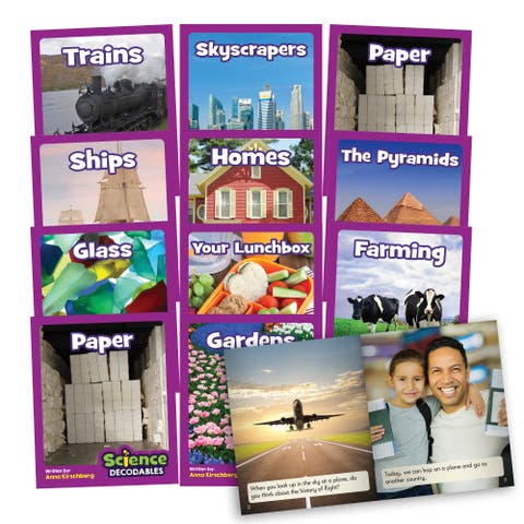 Science Decodables Phase 5 Nonfiction Educational Learning Set