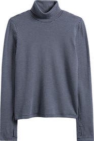 Faherty Feather Cloud Layering Turtleneck Top