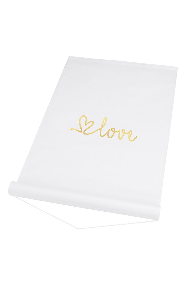 Cathy's Concepts Love Wedding Aisle Runner, Main, color, 