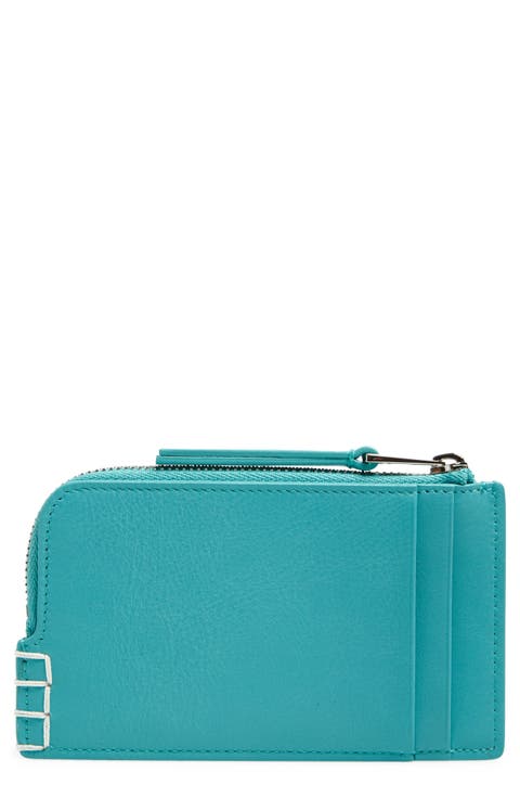 Loafer Leather Zip Wallet