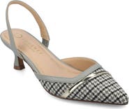 Journee Collection Nellia Slingback Pointed-Toe Pump