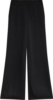 Theory Fluid Satin Wide Leg Pants