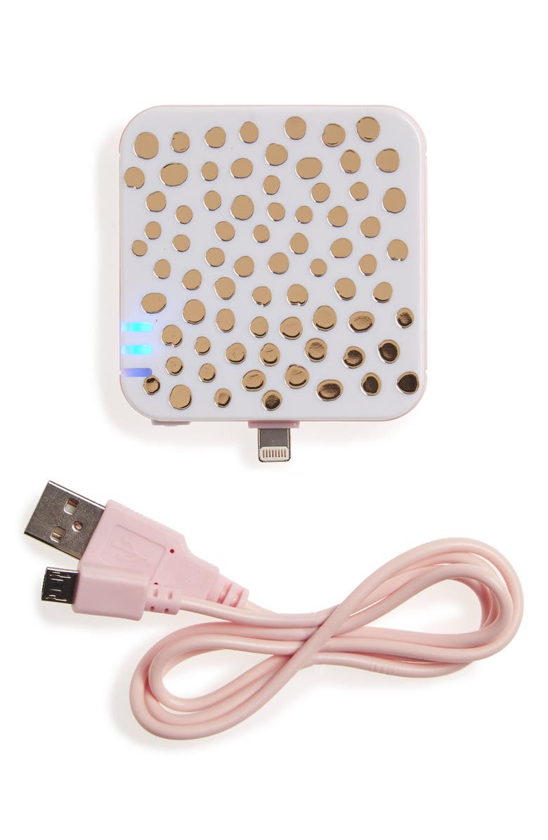 ban.do 'Back Me Up' iPhone 5, 5s, 6 & 6 Plus Charger, Main, color, 