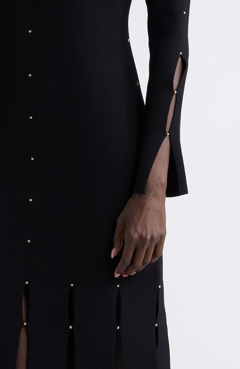 St. John Evening Car Wash Long Sleeve Jersey Dress, Alternate, color,