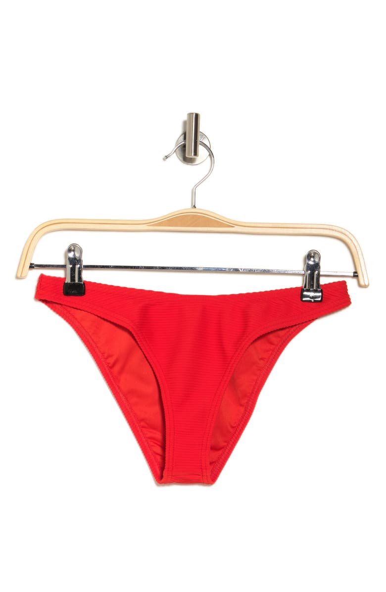 Billabong Tanlines Hike High Leg Bikini Bottoms, Alternate, color, Rad Red