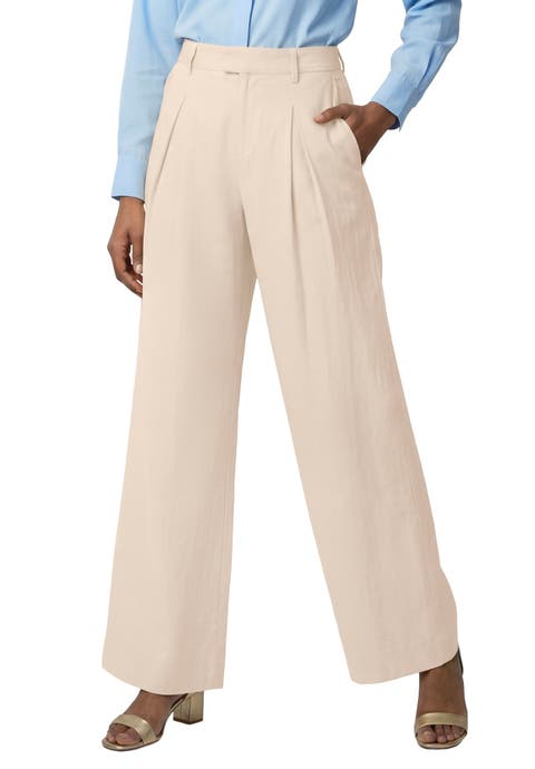 Linen Wide-Leg Trouser (Plus)