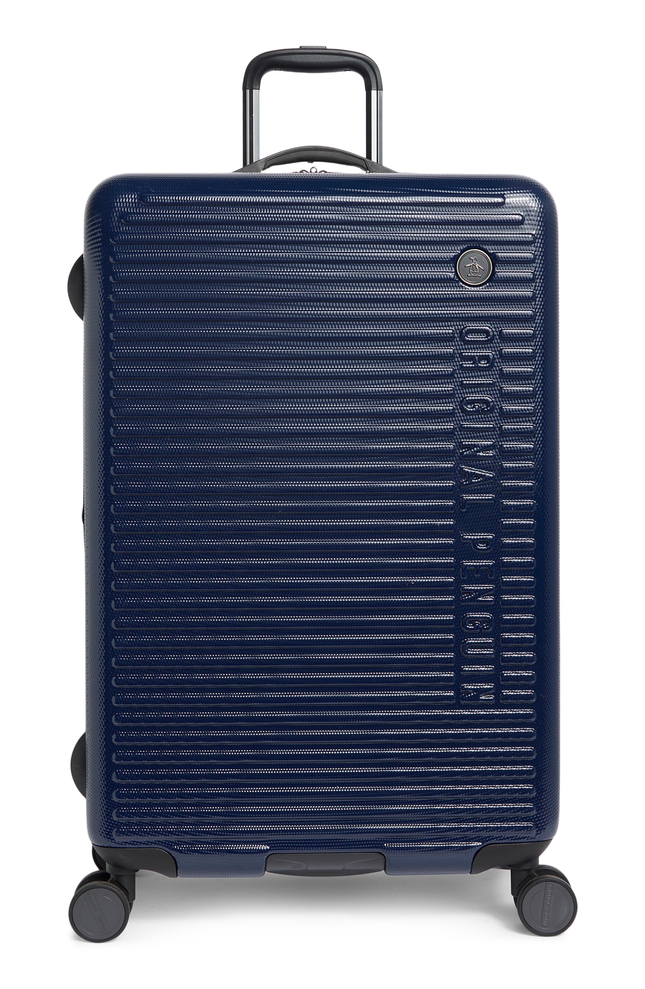 Original Penguin Dexter 29-Inch Hardside Spinner Luggage, Main, color, Navy