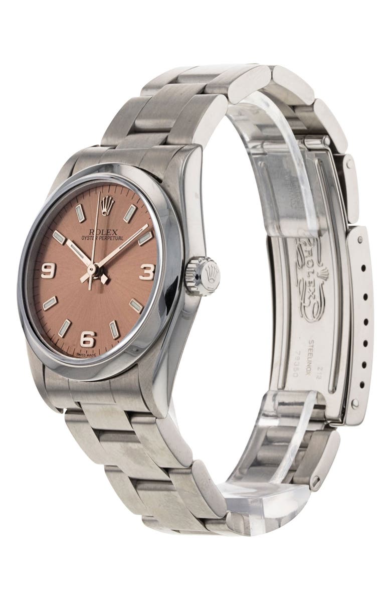 Watchfinder & Co. Rolex Preowned 1998 Oyster Perpetual Bracelet Watch, 31mm, Alternate, color, 