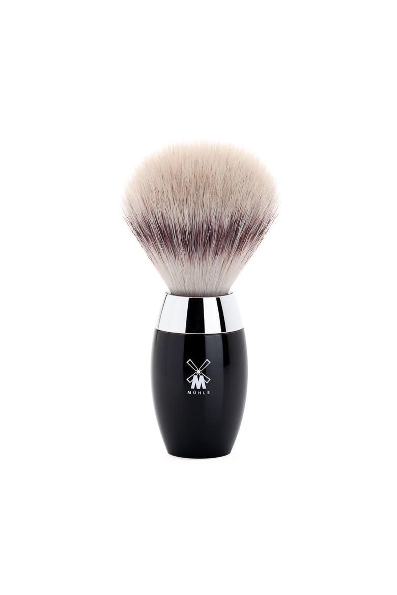 Kosmo Black Silvertip Fiber Shaving Brush, Main, color, Black