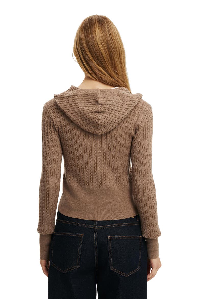 Women's Everfine Hooded Knit, Alternate, color, Ltw Acorn Marle