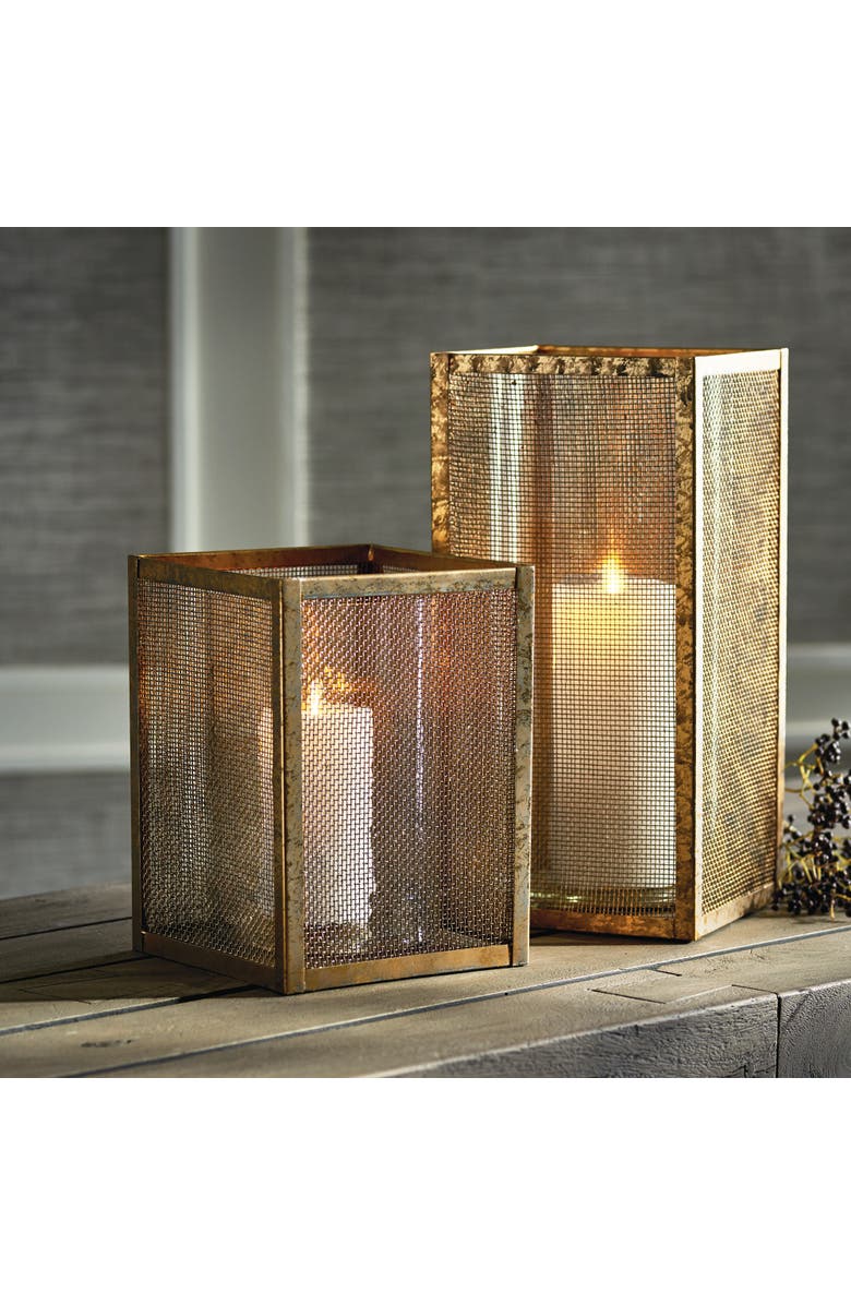 Napa Home & Garden Diego Hurricane 10", Alternate, color, Gold