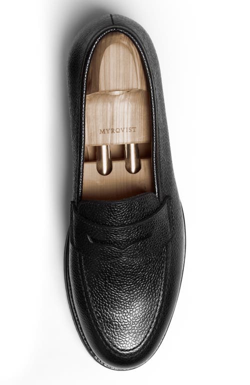 Myrqvist Stenhammar Ii Penny Loafers In Black