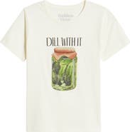 GOLDEN HOUR Dill with It Cotton Graphic T-Shirt