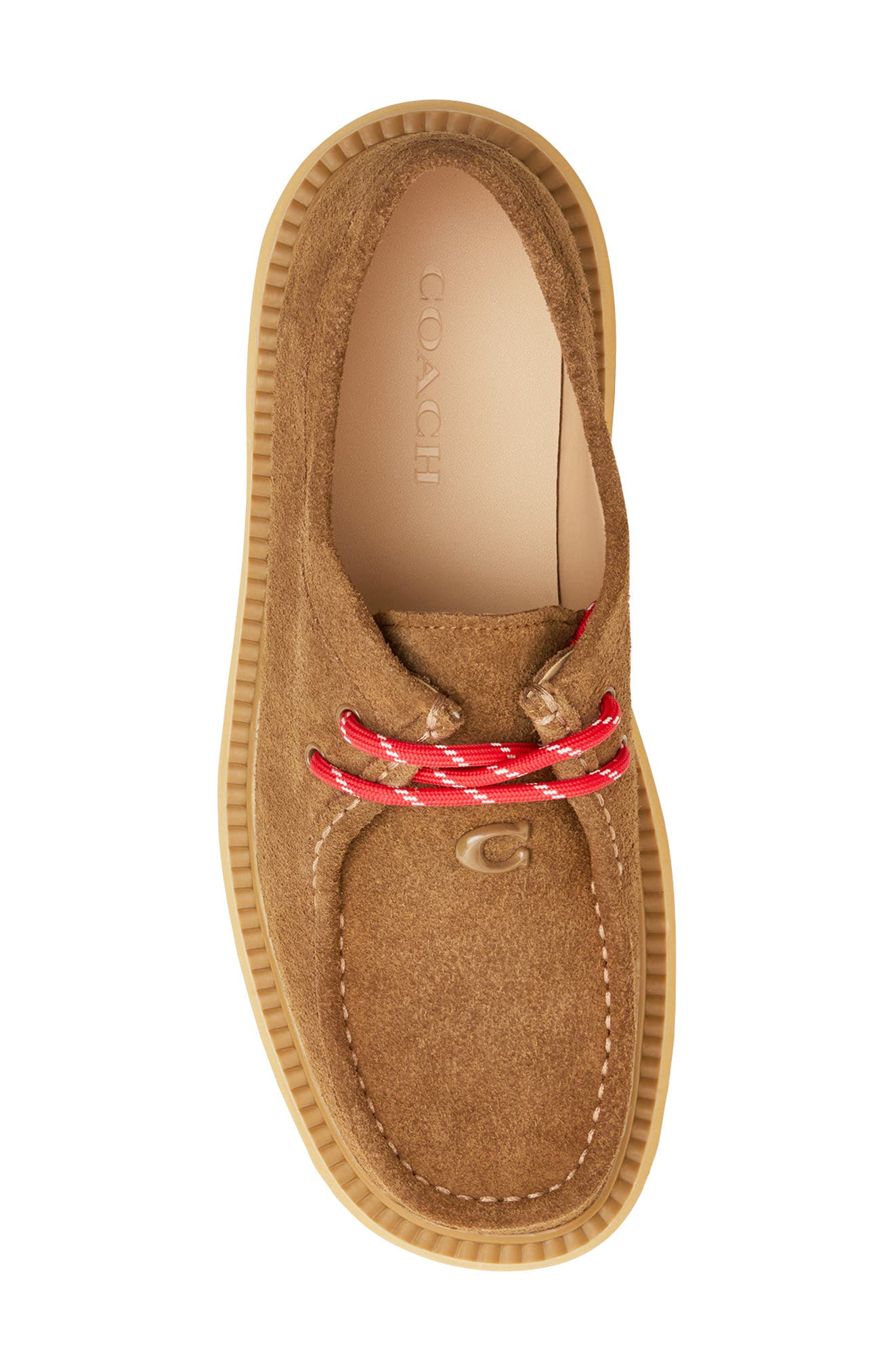 COACH Sculpted C Chukka, Alternate, color, Coconut