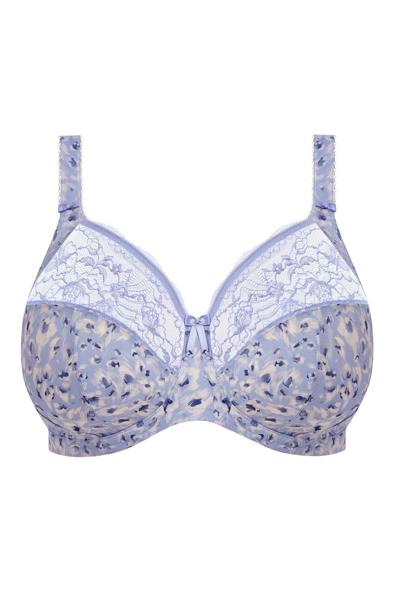 Morgan Full Figure Underwire Bra, Alternate, color, BLUE LEOPARD