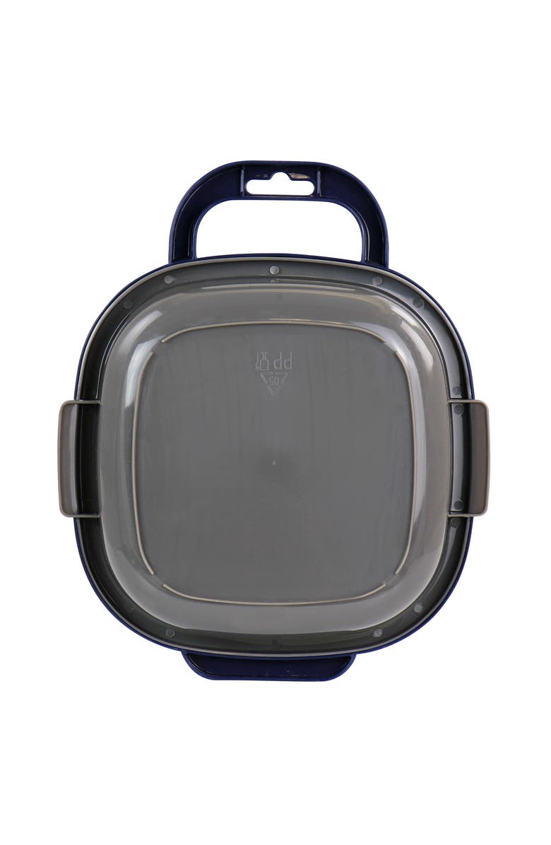 OSTER Flatmarine 3 Piece Grater and Container Set, Alternate, color, Navy